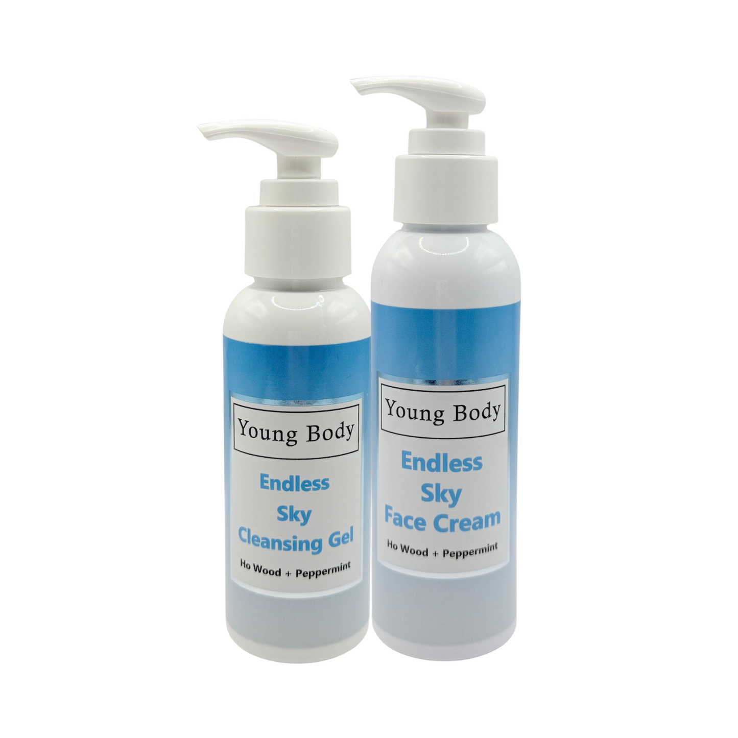 Endless Sky Cleansing Gel & Face Cream Combo