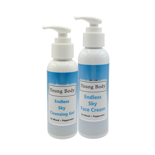 Endless Sky Cleansing Gel & Face Cream Combo