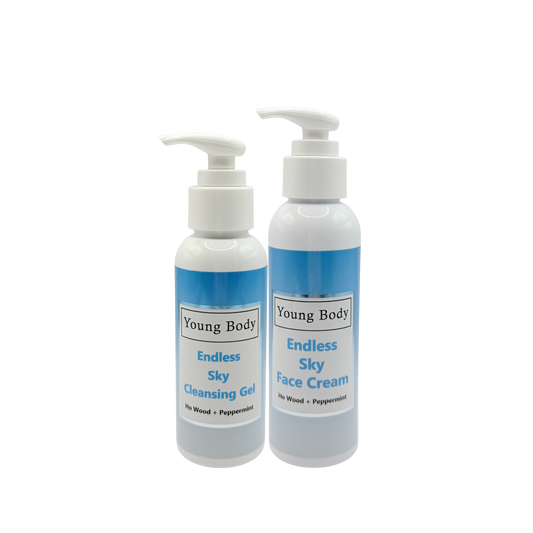 Endless Sky Cleansing Gel & Face Cream Combo