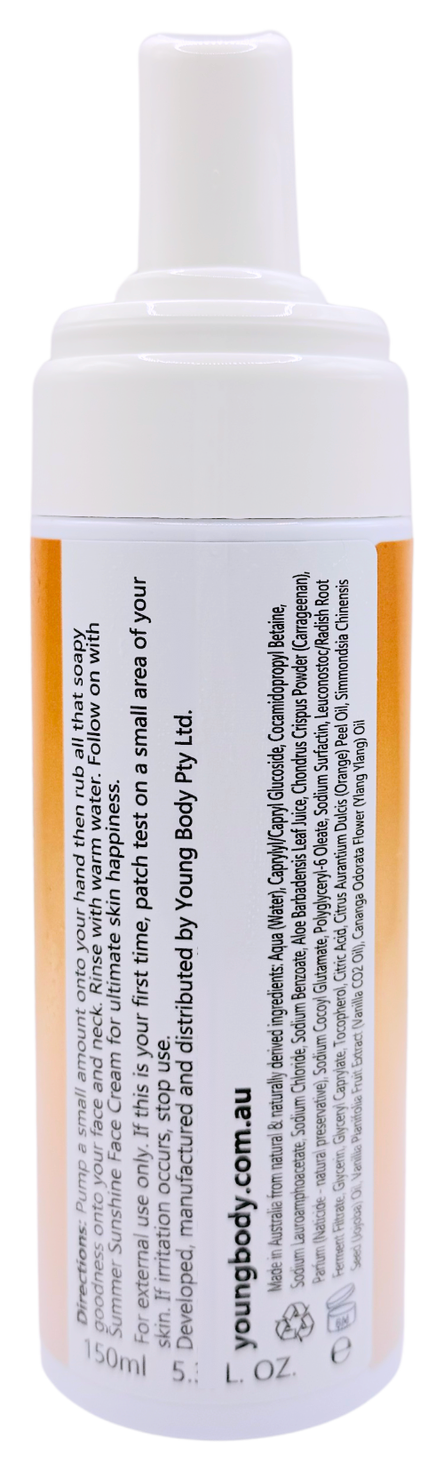 Summer Sunshine Face Wash